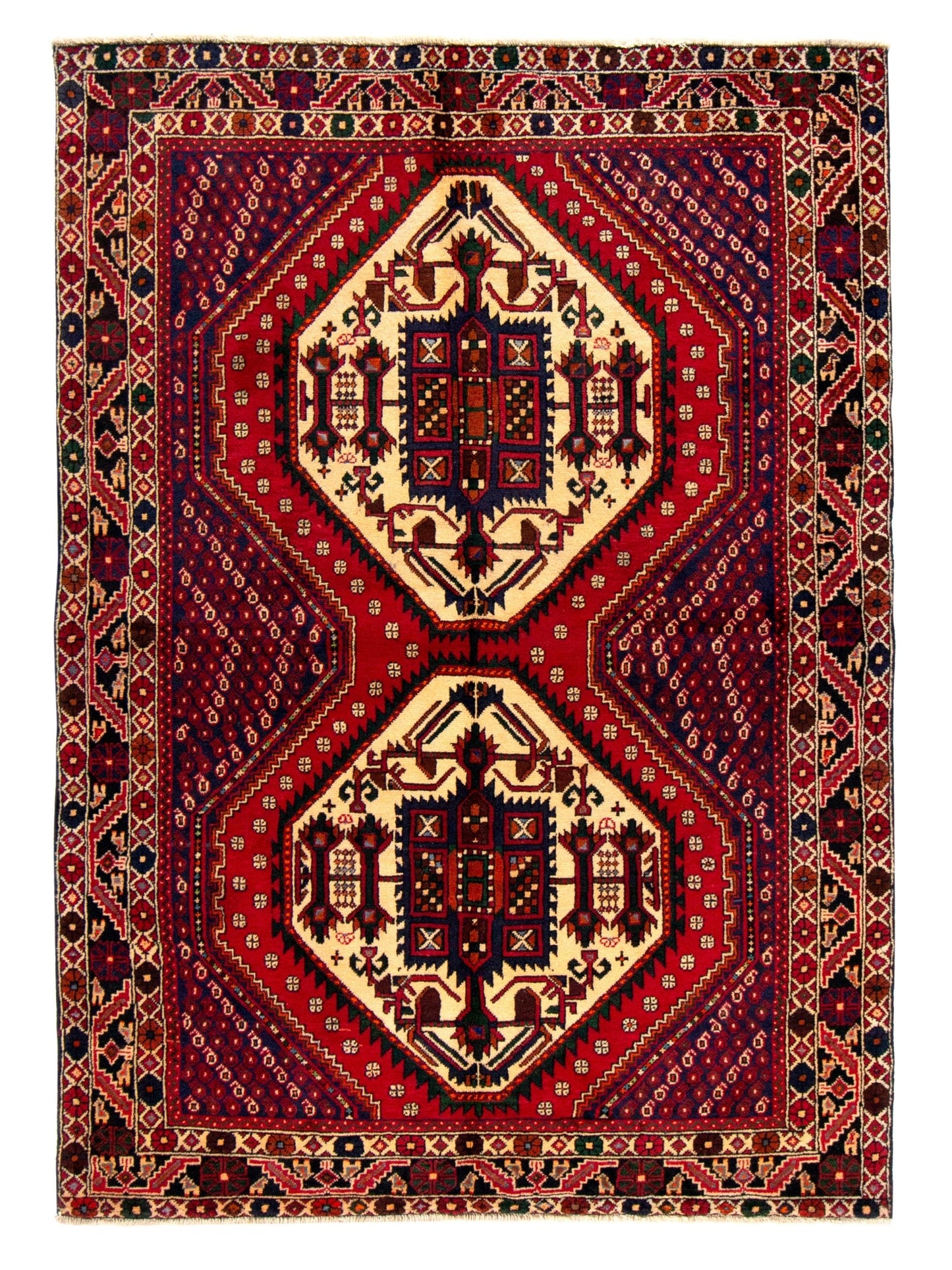 Fine Afshar 205x150 cm Persian Rug Fine-Afshar-205x150-cm-Persian-Rug-8-308281