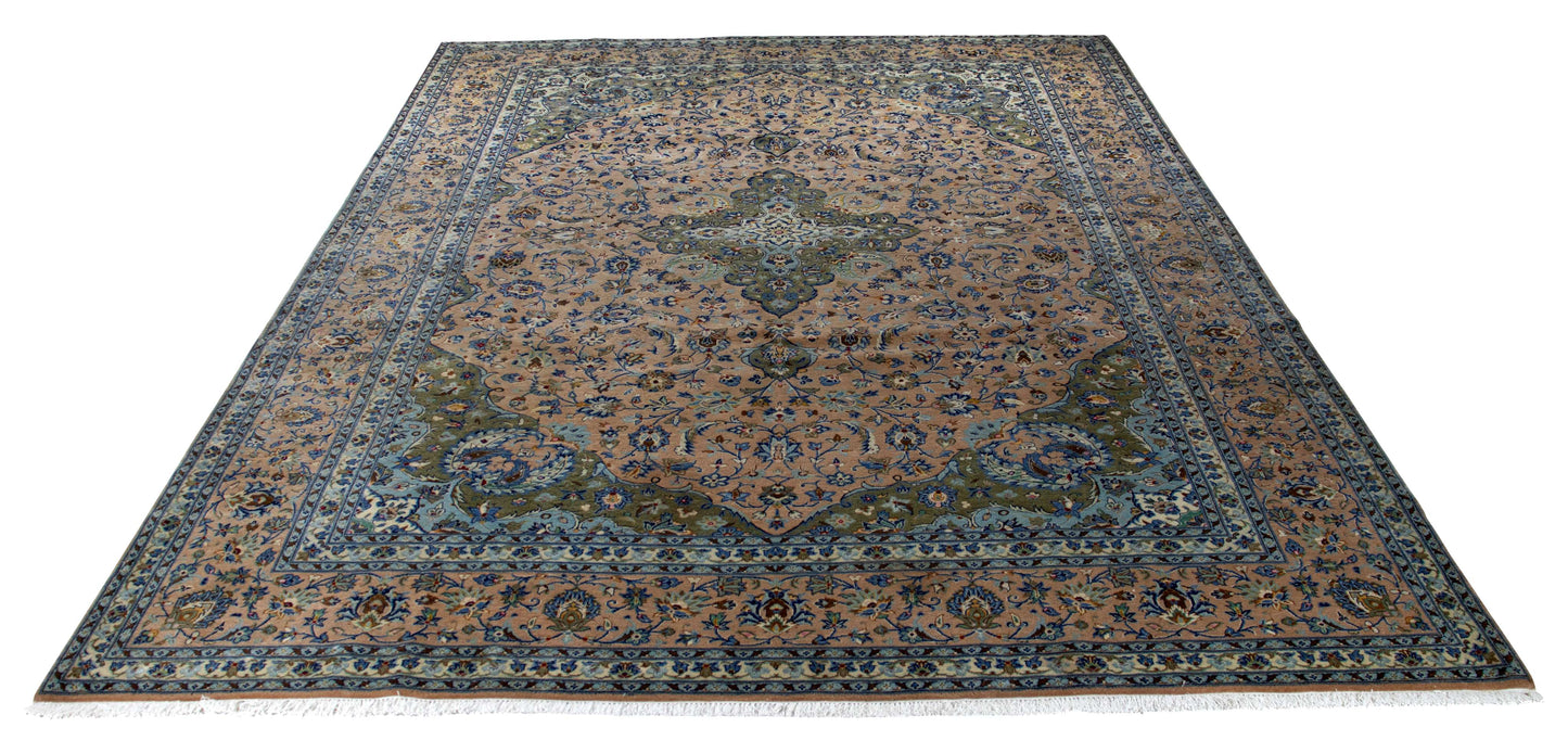 Fine Vintage Kashan 350x250 cm Persian Rug Fine-Vintage-Kashan-350x250-cm-Persian-Rug-2-349273