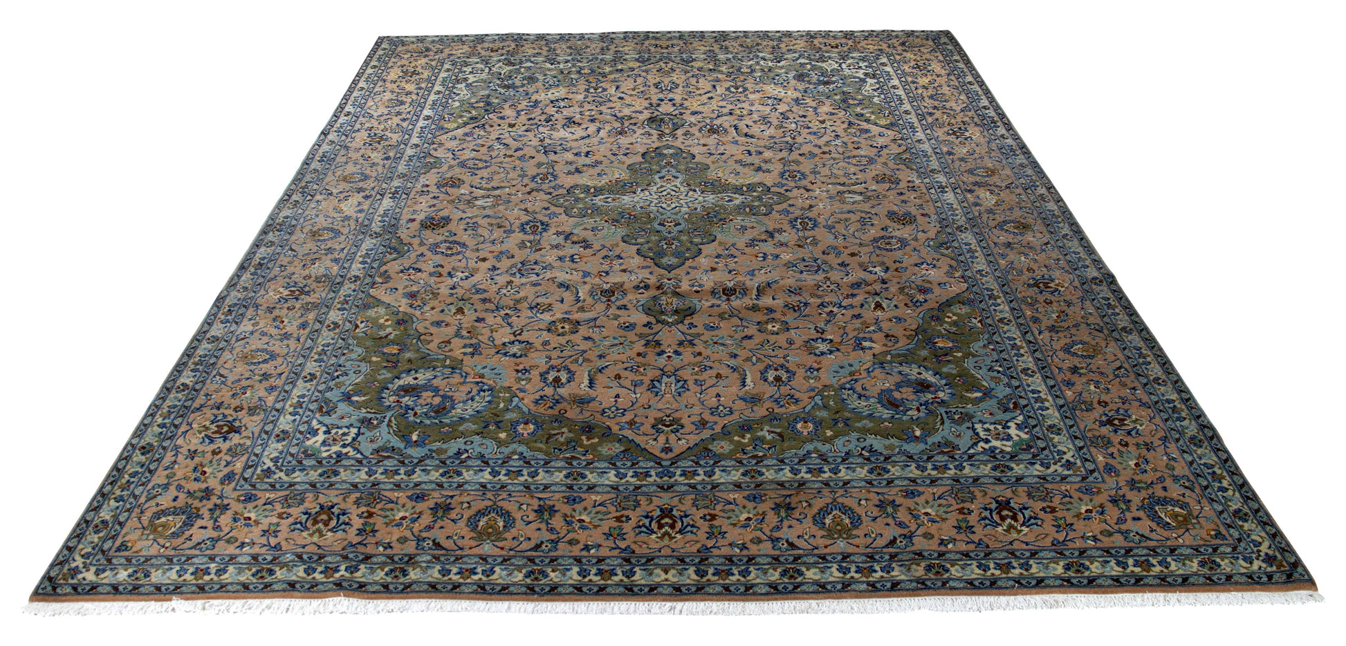 Fine Vintage Kashan 350x250 cm Persian Rug Fine-Vintage-Kashan-350x250-cm-Persian-Rug-2-349273