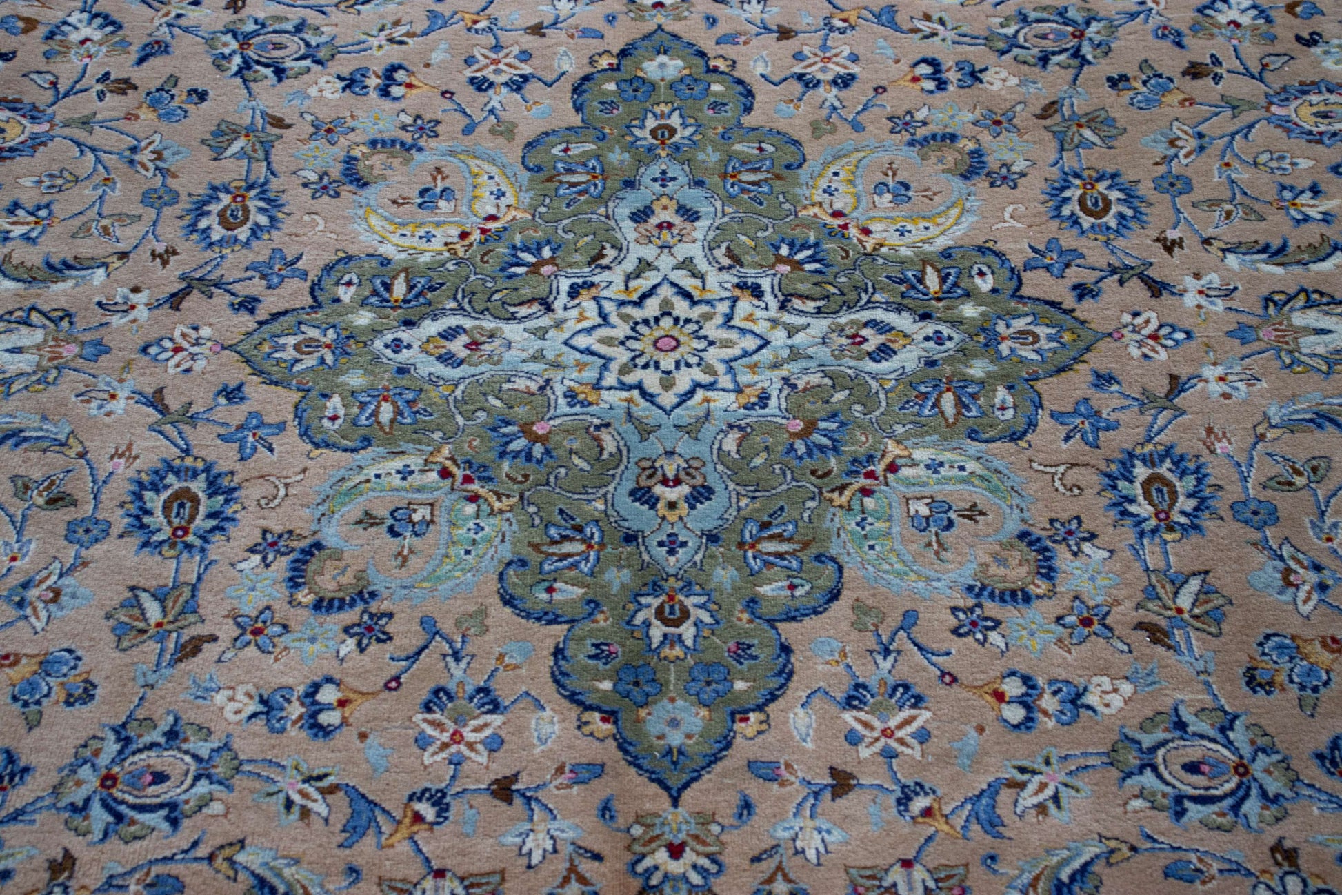 Fine Vintage Kashan 350x250 cm Persian Rug Fine-Vintage-Kashan-350x250-cm-Persian-Rug-8-700994