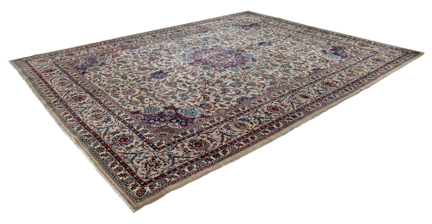 Fine Vintage Mashad 380x300 cm Persian Rug Fine-Vintage-Mashad-380x300-cm-Persian-Rug-2-531167