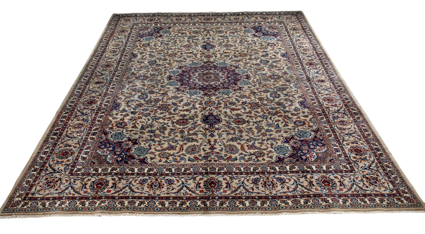 Fine Vintage Mashad 380x300 cm Persian Rug Fine-Vintage-Mashad-380x300-cm-Persian-Rug-8-598607