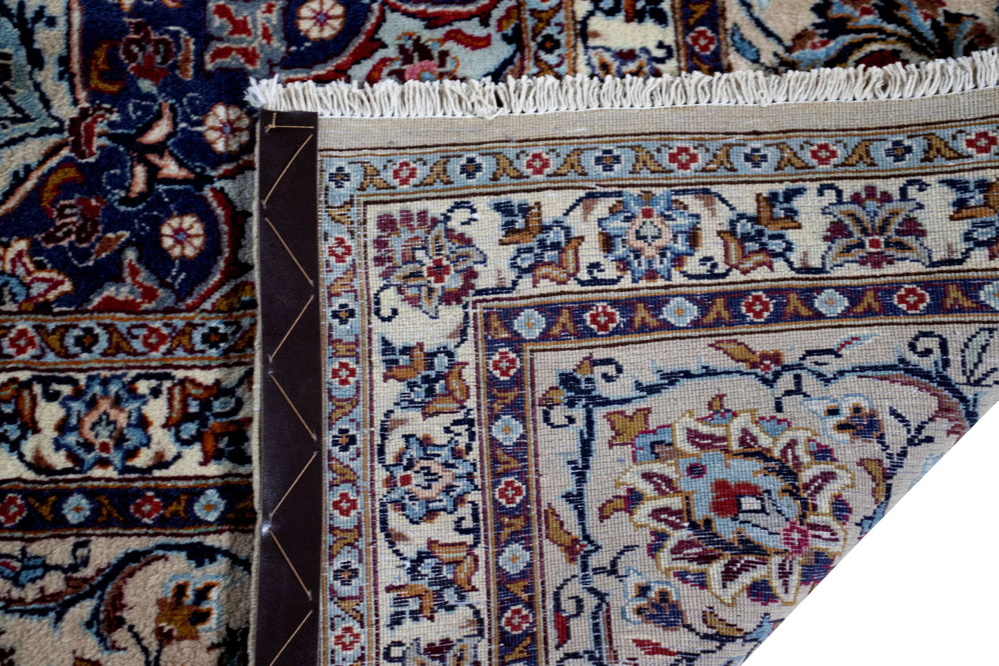 Fine Vintage Mashad 380x300 cm Persian Rug Fine-Vintage-Mashad-380x300-cm-Persian-Rug-9-900086