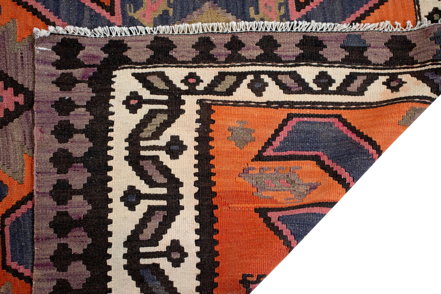 Vintage Kilim Qashqai 280x160 cm Persian Rug Vintage-Kilim-Qashqai-280x160-cm-Persian-Rug-6-268804