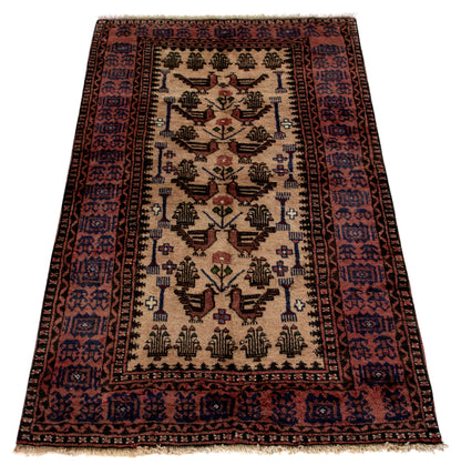 Baluch 145x90 cm Persian Rug Baluch-145x90-cm-Persian-Rug-11-178083