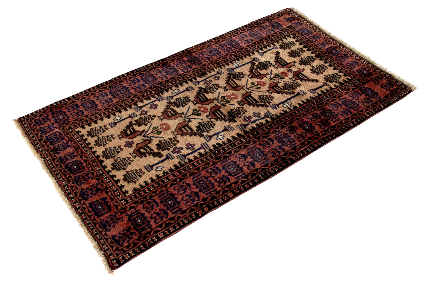 Baluch 145x90 cm Persian Rug Baluch-145x90-cm-Persian-Rug-6-158820