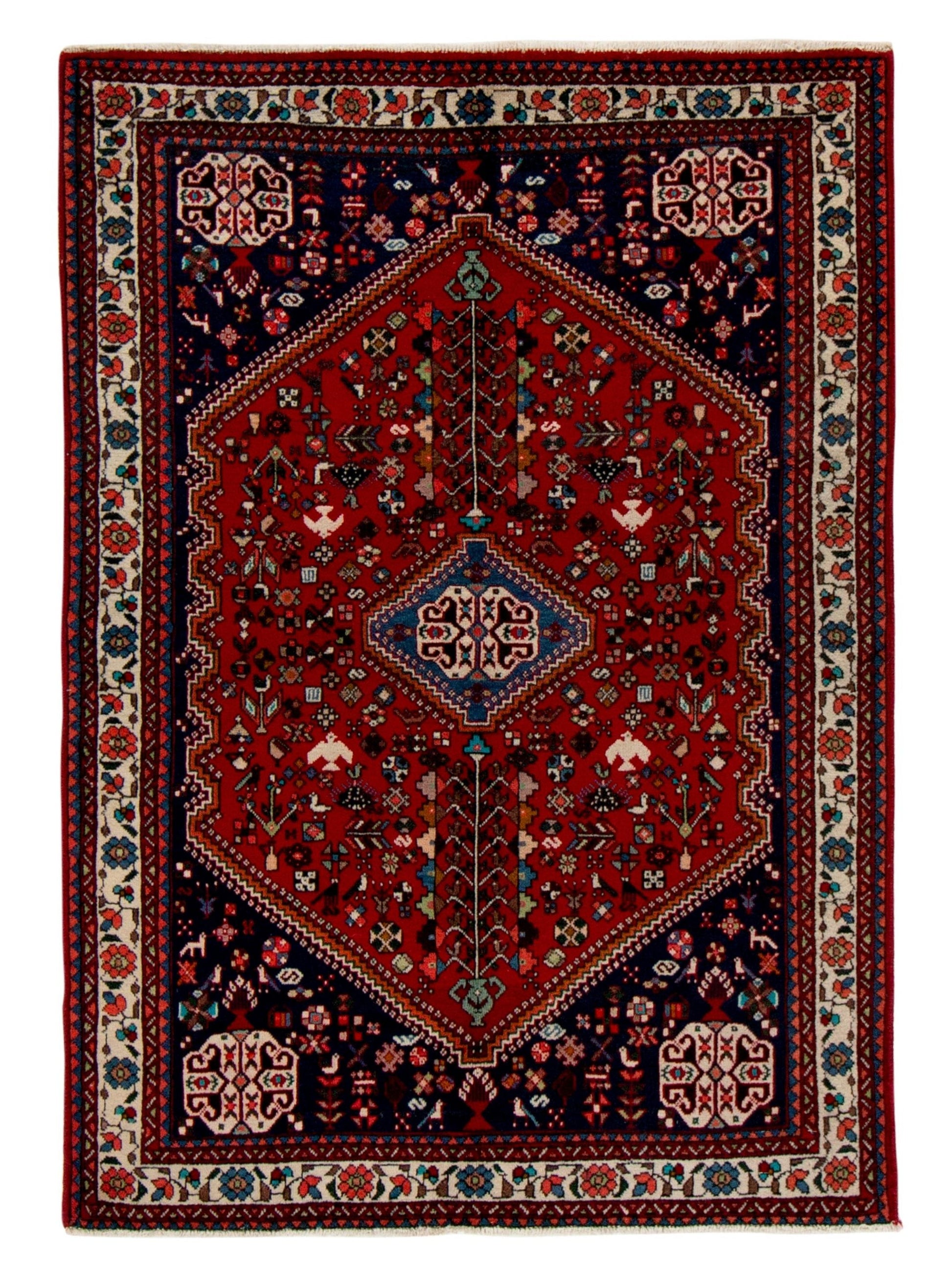 Fine Abadeh 148x100 cm Persian Rug Fine-Abadeh-148x100-cm-Persian-Rug-4-886375