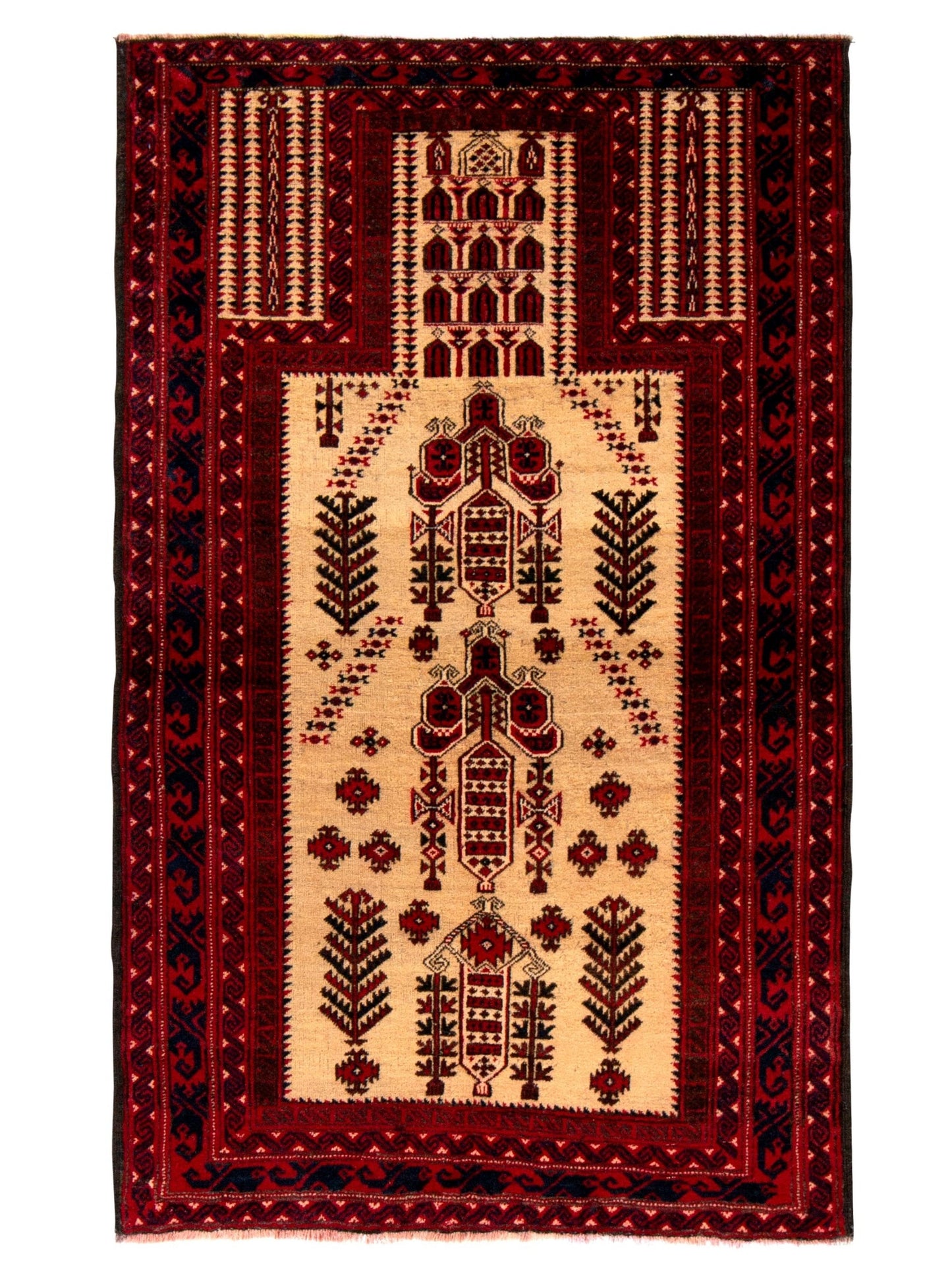 Fine Baluch 160x98 cm Persian Rug Fine-Baluch-160x98-cm-Persian-Rug-4-820968