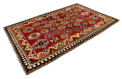 Fine Kilim Qashqai 260x168 cm Persian Rug Fine-Kilim-Qashqai-260x168-cm-Persian-Rug-3-789835