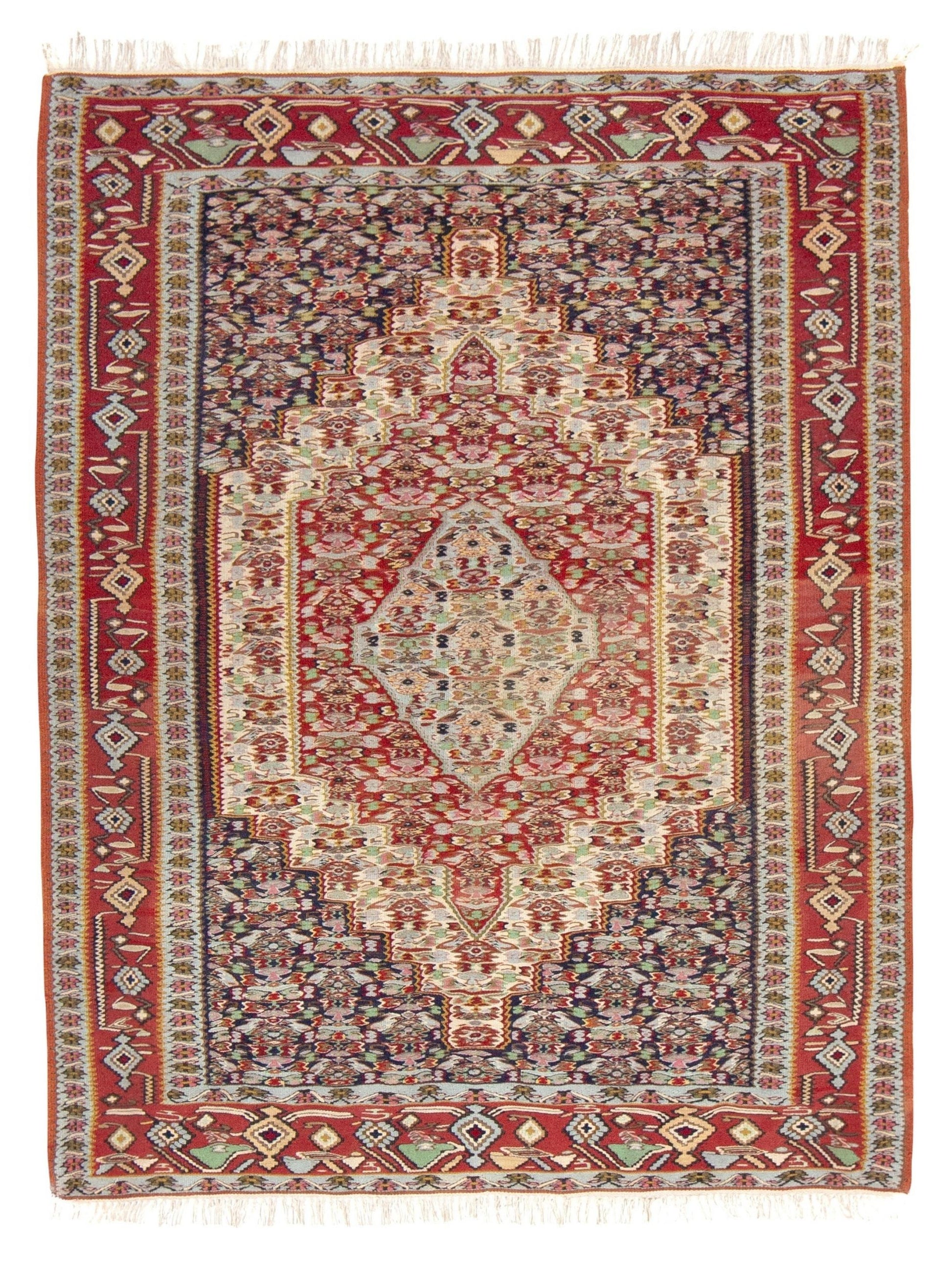 Fine Kilim Sena 150x120 cm Persian Rug Fine-Kilim-Sena-150x120-cm-Persian-Rug-7-510361