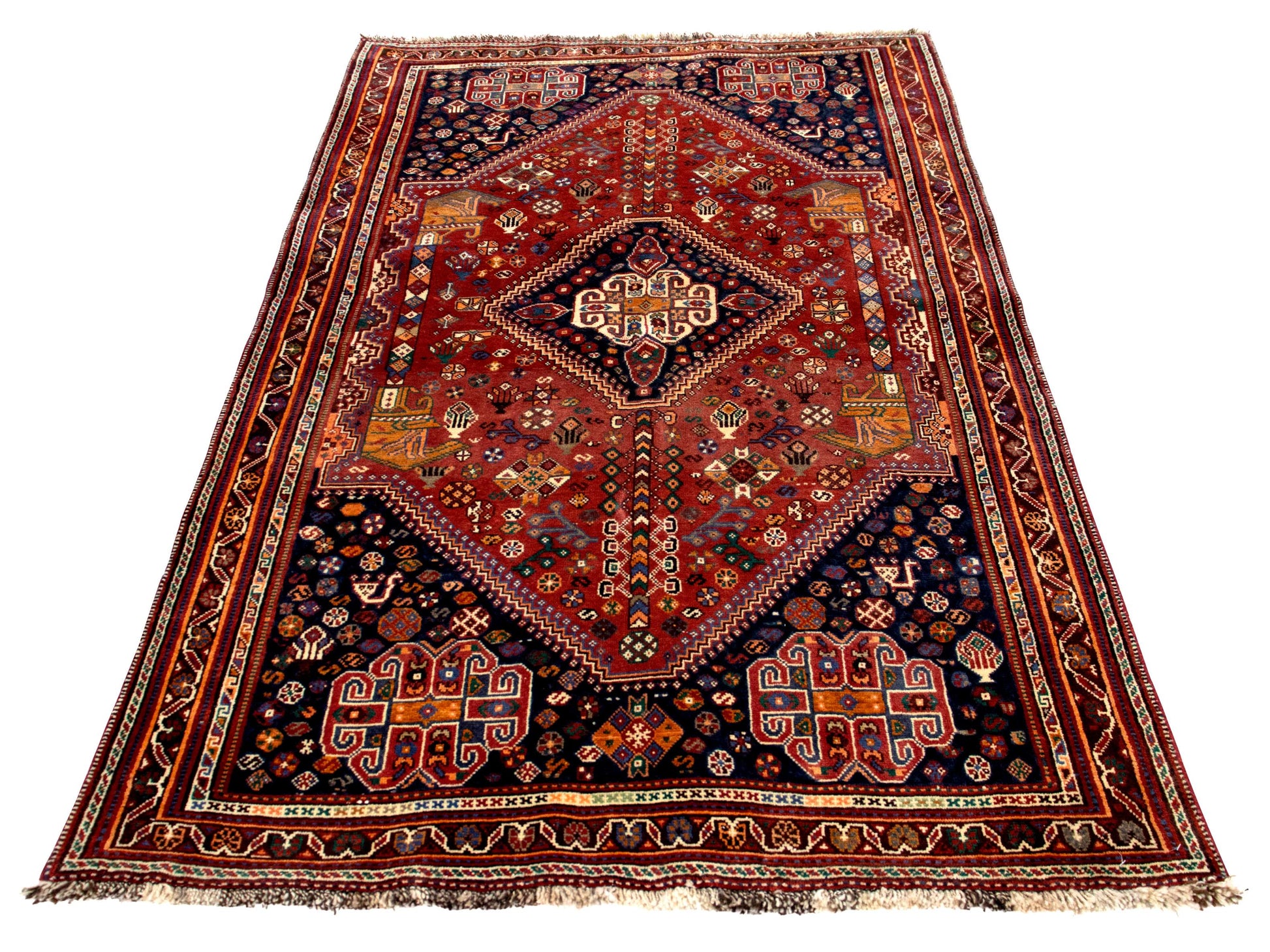 Fine Qashqai 230x148 cm Persian Rug Fine-Qashqai-230x148-cm-Persian-Rug-0-584500