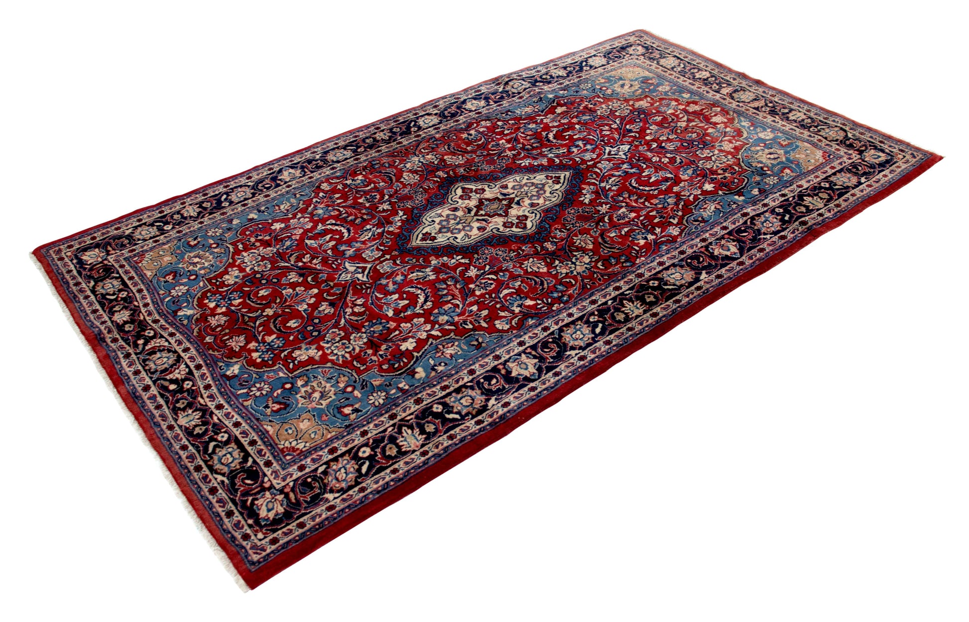 Fine Sarouk 223x132 cm Persian Rug Fine-Sarouk-223x132-cm-Persian-Rug-2-212474