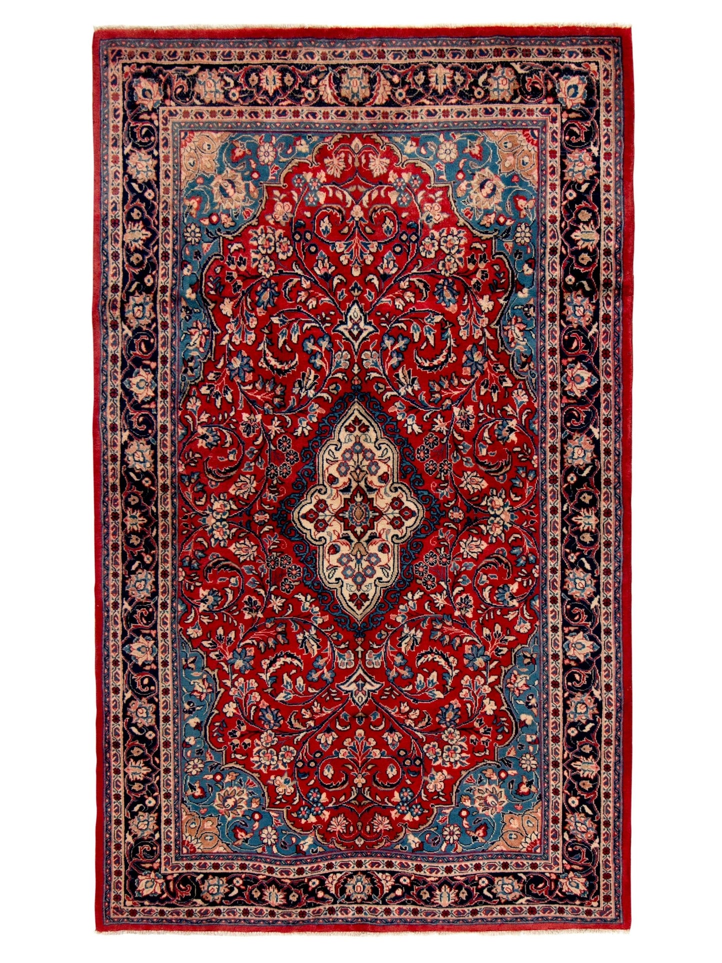 Fine Sarouk 223x132 cm Persian Rug Fine-Sarouk-223x132-cm-Persian-Rug-3-991286