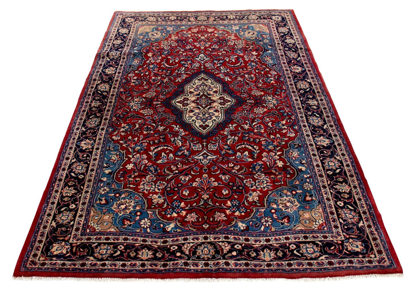 Fine Sarouk 223x132 cm Persian Rug Fine-Sarouk-223x132-cm-Persian-Rug-9-598125