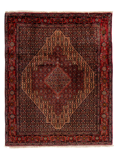 Fine Senneh 150x125 cm Persian Rug Fine-Senneh-150x125-cm-Persian-Rug-9-726347