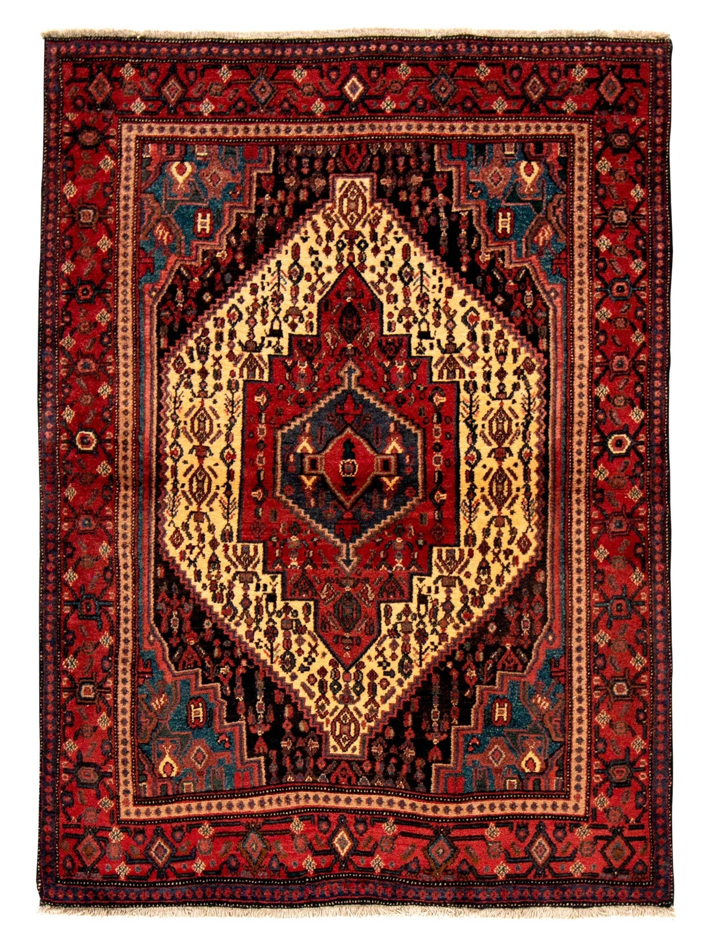 Fine Senneh 165x117 cm Persian Rug Fine-Senneh-165x117-cm-Persian-Rug-6-138408