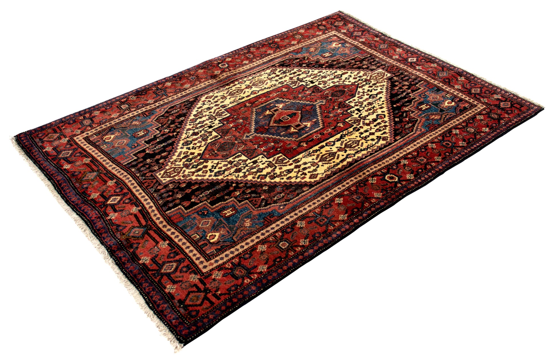 Fine Senneh 165x117 cm Persian Rug Fine-Senneh-165x117-cm-Persian-Rug-7-131444