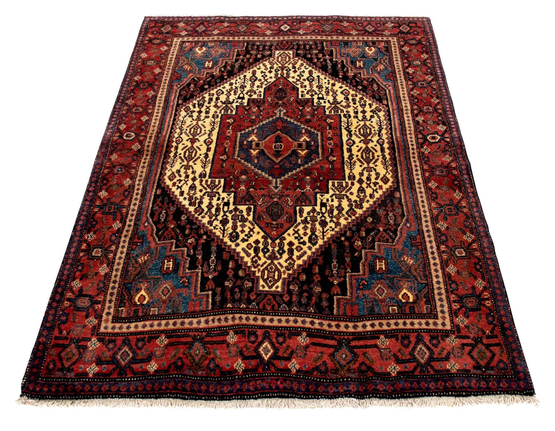 Fine Senneh 165x117 cm Persian Rug Fine-Senneh-165x117-cm-Persian-Rug-9-287466