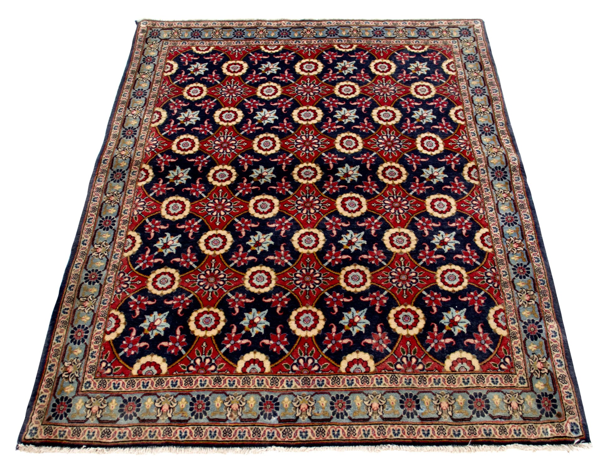 Fine Varamin 155x117 cm Persian Rug Fine-Varamin-155x117-cm-Persian-Rug-9-201164