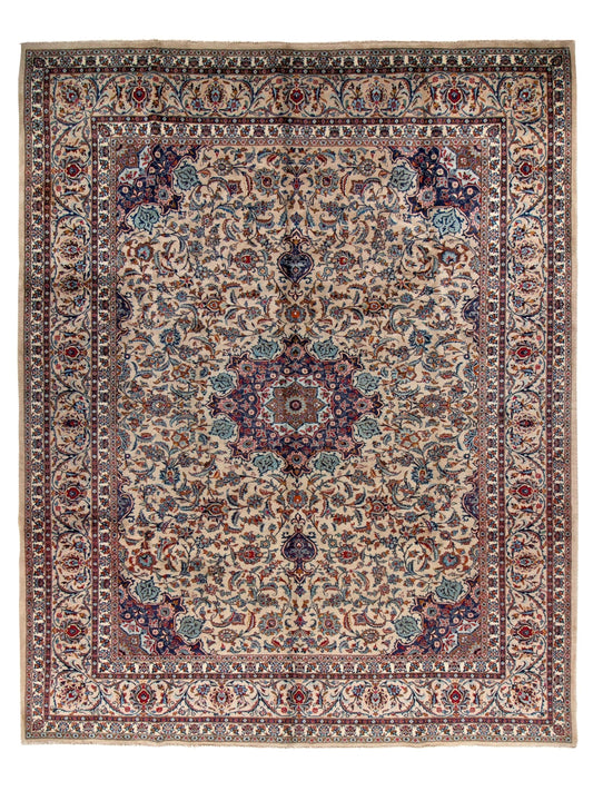 Fine Vintage Mashad 380x300 cm Persian Rug Fine-Vintage-Mashad-380x300-cm-Persian-Rug-1-903206