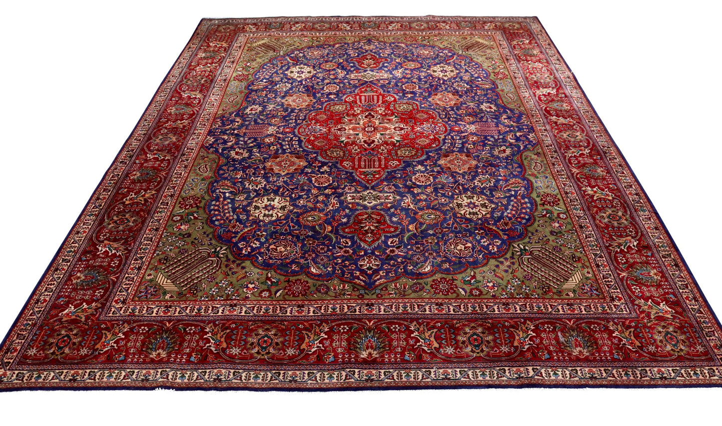 Fine Vintage Tabriz 400x310 cm Persian Rug Fine-Vintage-Tabriz-400x310-cm-Persian-Rug-7-992847