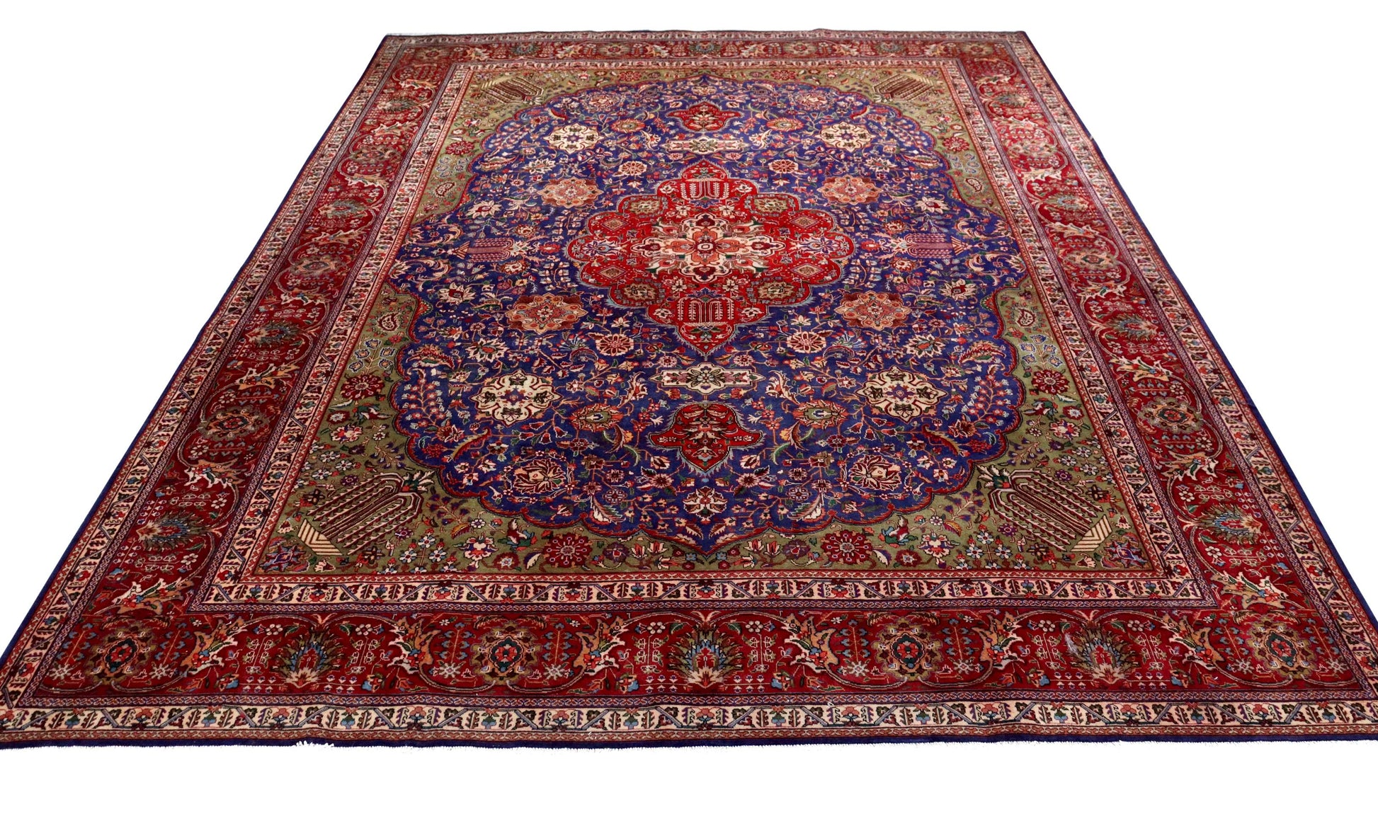 Fine Vintage Tabriz 400x310 cm Persian Rug Fine-Vintage-Tabriz-400x310-cm-Persian-Rug-7-992847