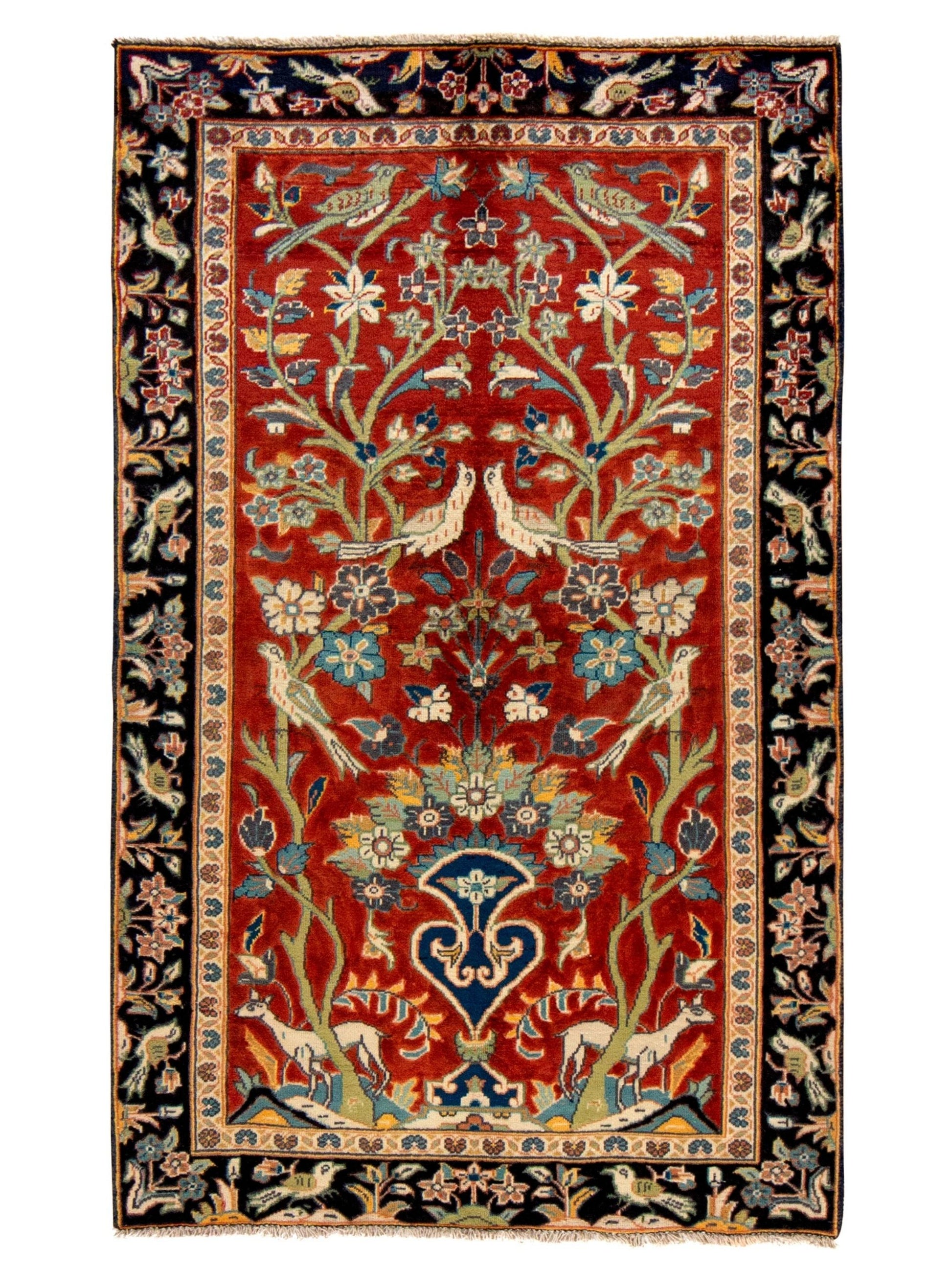 Kashan 150x90 cm Persian Rug Kashan-150x90-cm-Persian-Rug-8-367782