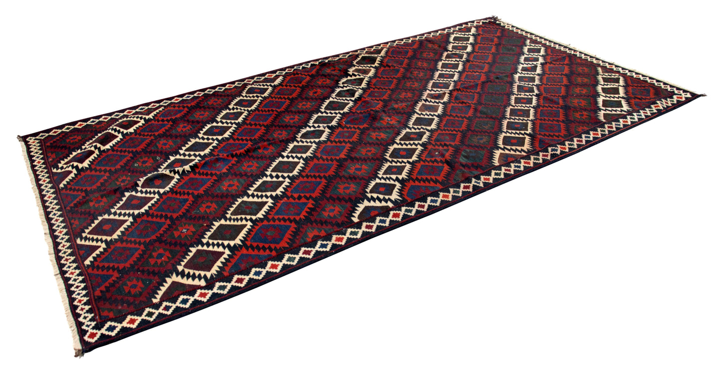 Kilim Qashqai 320x170 cm Persian Rug Kilim-Qashqai-320x170-cm-Persian-Rug-6-906464