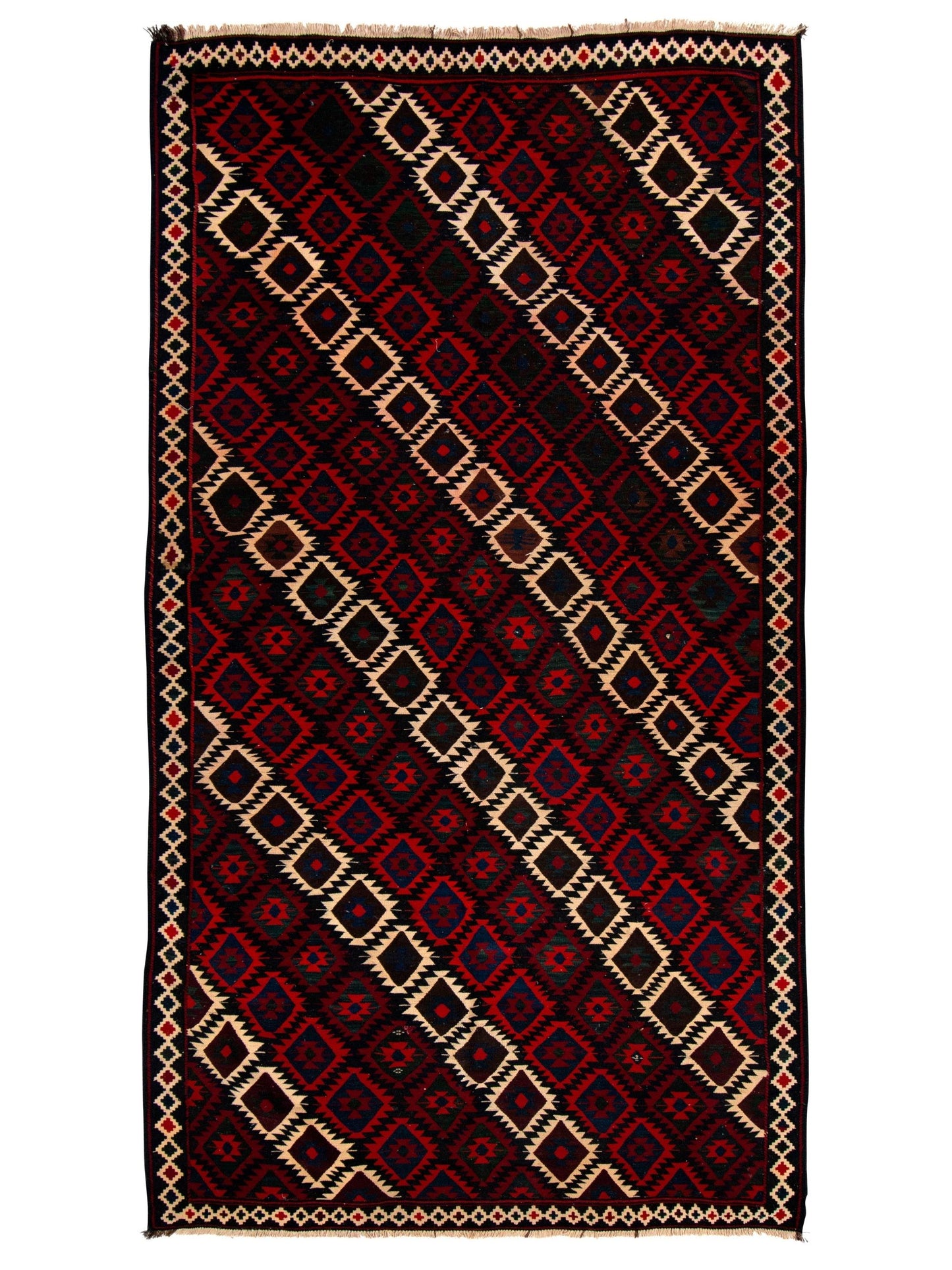 Kilim Qashqai 320x170 cm Persian Rug Kilim-Qashqai-320x170-cm-Persian-Rug-8-847131