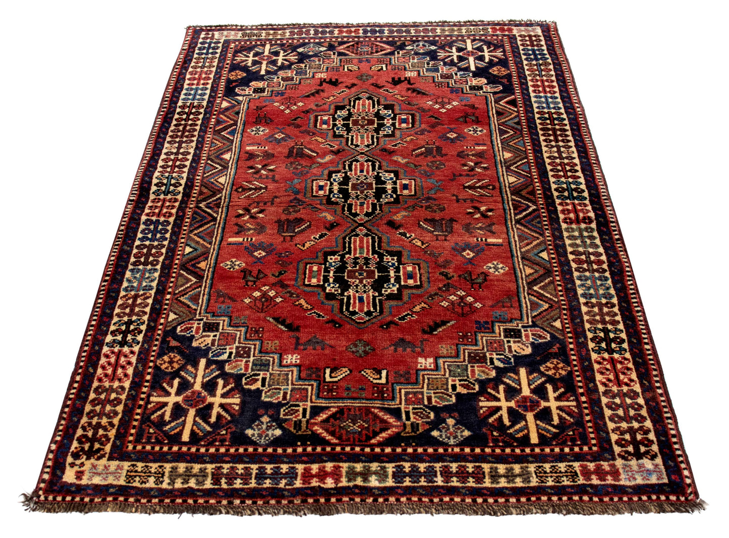 Qashqai 165x115 cm Persian Rug Qashqai-165x115-cm-Persian-Rug-14-810544