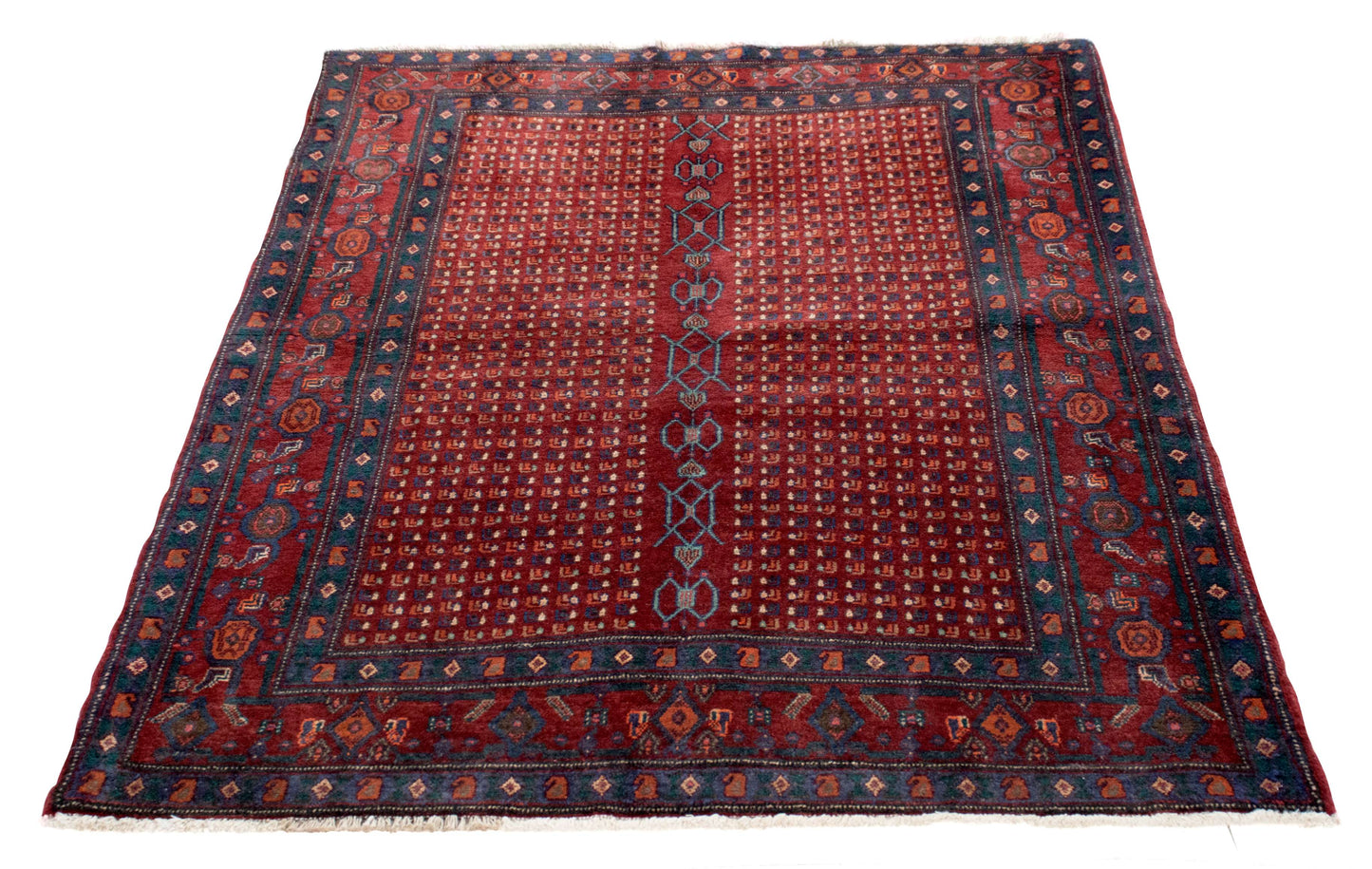 Senneh 163x123 cm Persian Rug Senneh-163x123-cm-Persian-Rug-5-142249