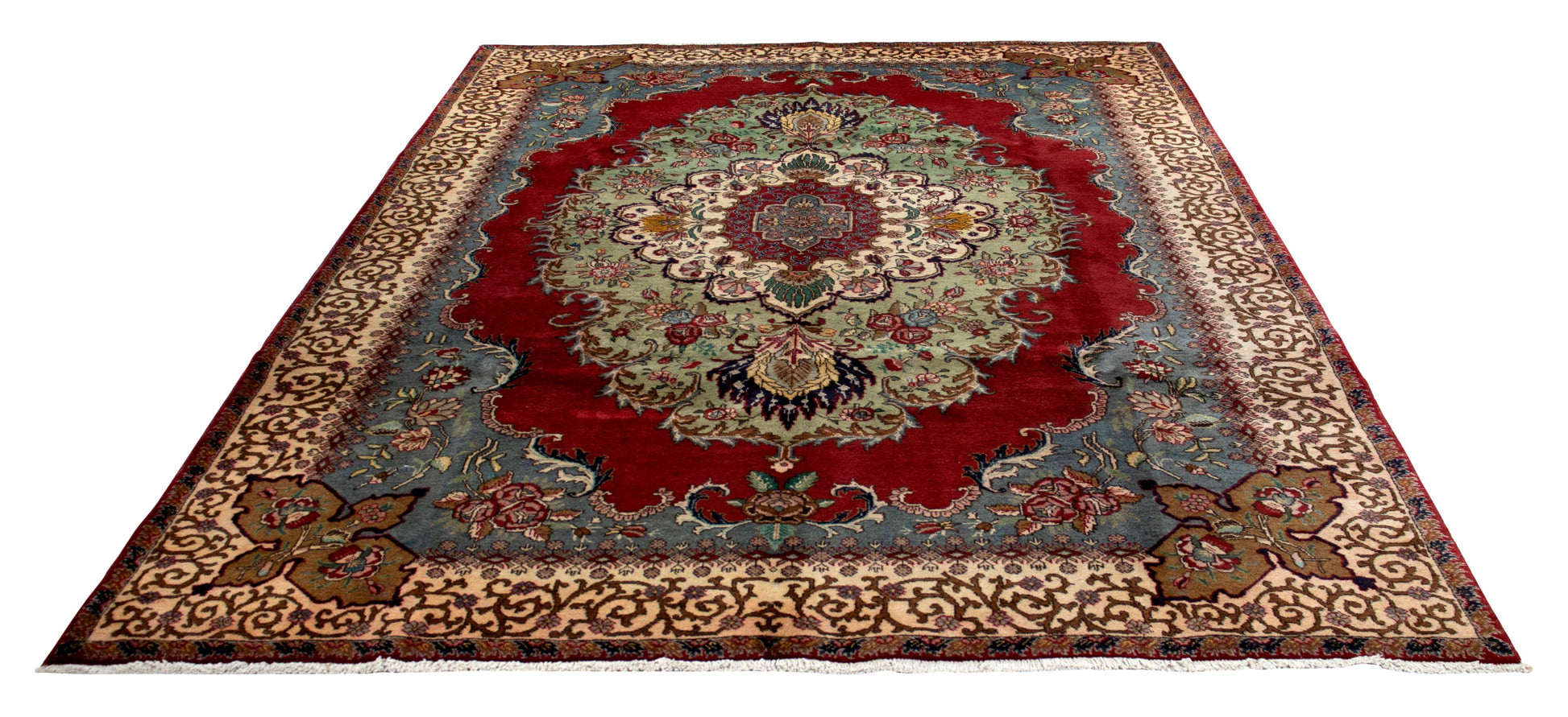 Signed Mashad 330x240 cm Persian Rug Signed-Mashad-330x240-cm-Persian-Rug-5-317612