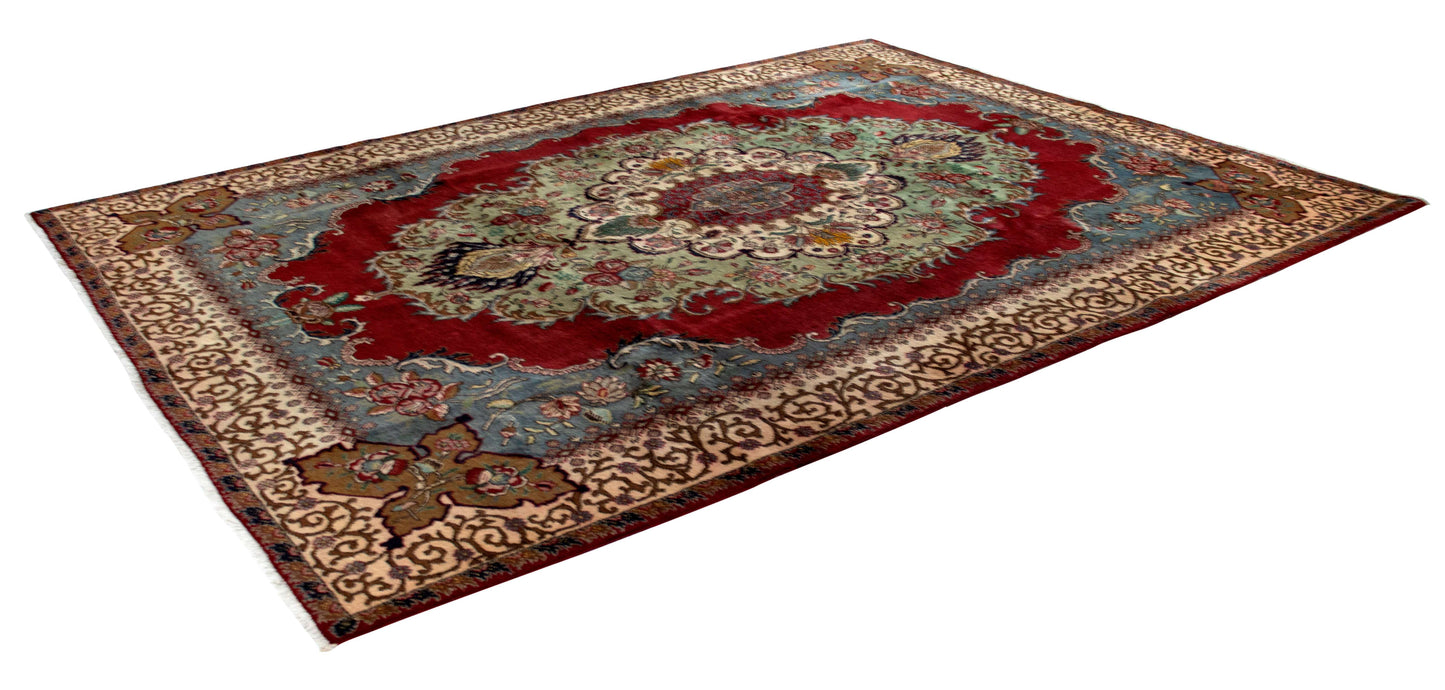 Signed Mashad 330x240 cm Persian Rug Signed-Mashad-330x240-cm-Persian-Rug-6-945505