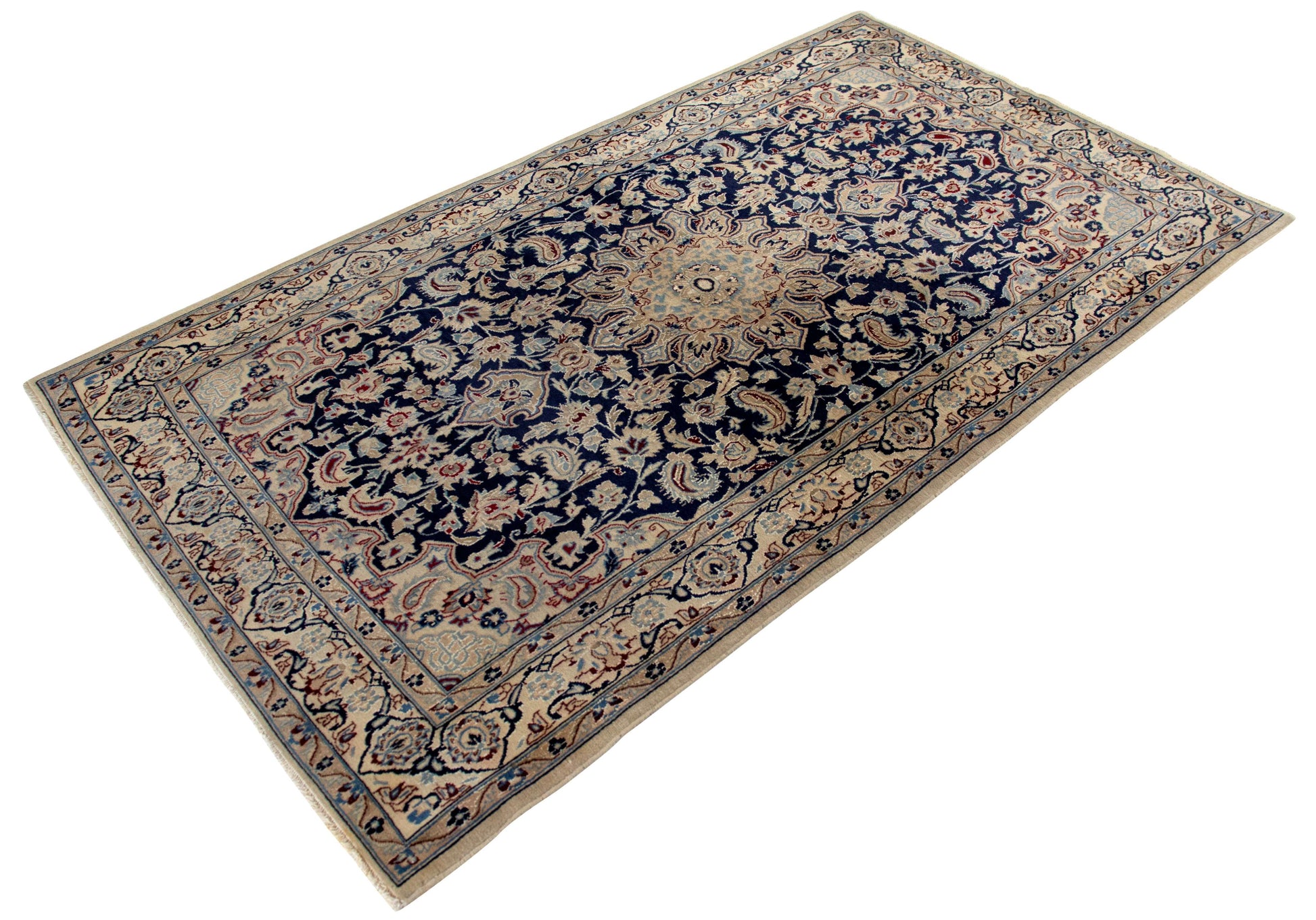 Vintage Nain 9La 217x125 cm Persian Rug Vintage-Nain-9La-217x125-cm-Persian-Rug-0-114584