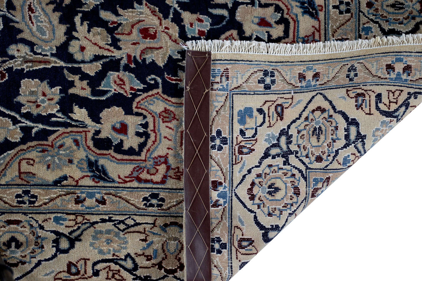 Vintage Nain 9La 217x125 cm Persian Rug Vintage-Nain-9La-217x125-cm-Persian-Rug-9-932355