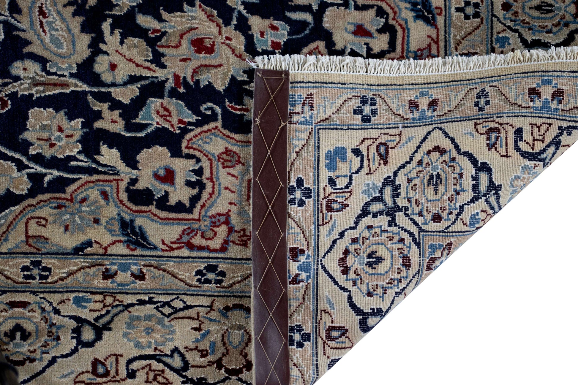 Vintage Nain 9La 217x125 cm Persian Rug Vintage-Nain-9La-217x125-cm-Persian-Rug-9-932355