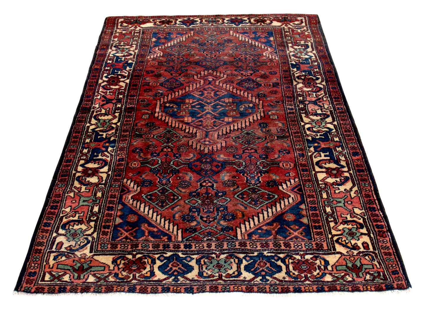 Vintage Zanjan 195x130 cm Persian Rug Vintage-Zanjan-195x130-cm-Persian-Rug-15-475129