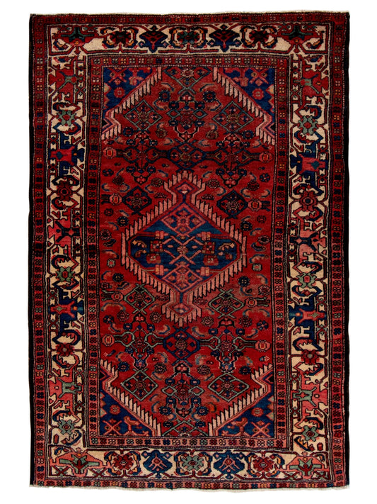 Vintage Zanjan 195x130 cm Persian Rug Vintage-Zanjan-195x130-cm-Persian-Rug-6-959864