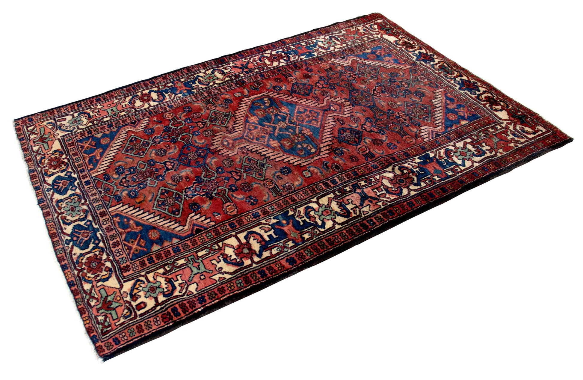 Vintage Zanjan 195x130 cm Persian Rug Vintage-Zanjan-195x130-cm-Persian-Rug-8-758327